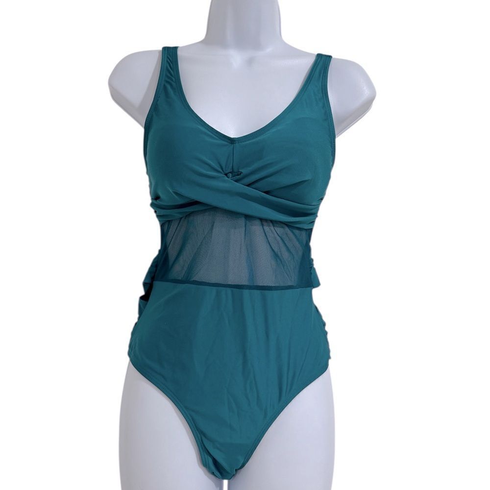 Teal Women Swim One Piece NWOT